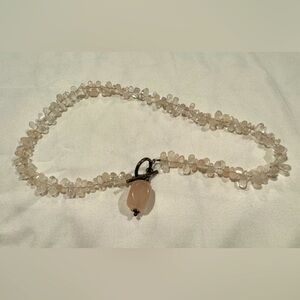Silpada sterling silver & Rose Quartz Necklace